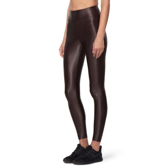 Koral Lustrous High Rise Leggings in Bordeaux XS - Picture 5 of 15